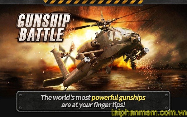 Tải game GUNSHIP BATTLE: Helicopter 3D cho Android